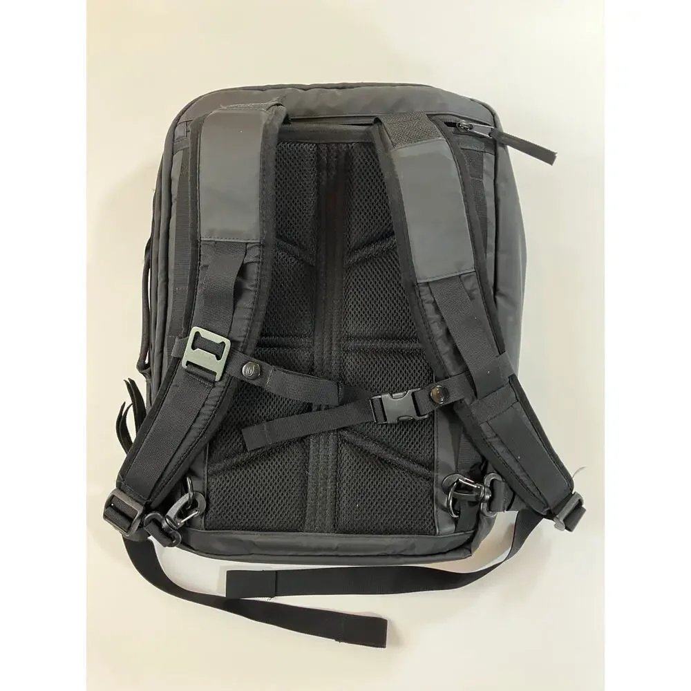 Timbuk2 Black Laptop Backpack Convertible Travel Commuter Work Bag Tech
